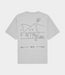 NN.07 Heren T-shirt grijs melange – casual shirt met zachte stof en comfortabele pasvorm