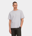 NN.07 Men’s grey melange T-shirt – casual shirt with a soft feel and comfortable fit