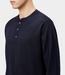 Drykorn Men’s dark navy long sleeve T-shirt – casual shirt with a comfortable fit