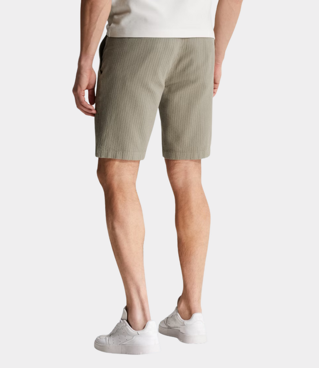 Cast Iron Chino short structure vetiver