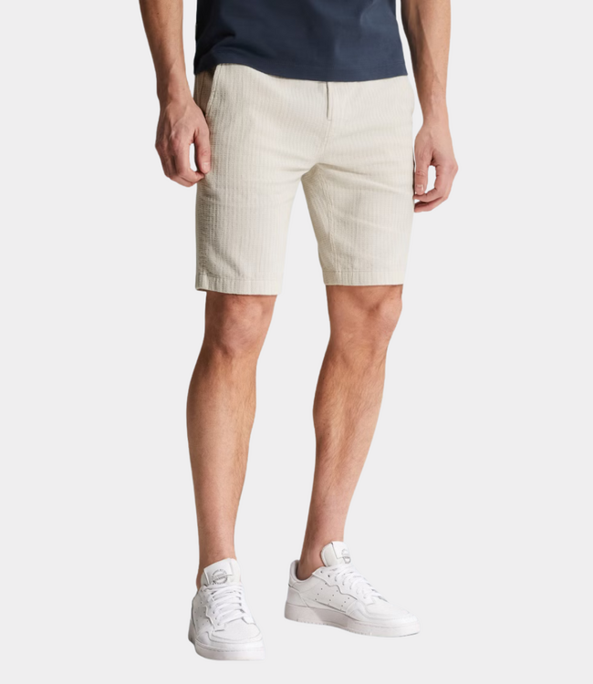 Cast Iron Chino short structure silver birch