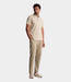 Cast Iron Polo s/s slim fit popcorn aluminum