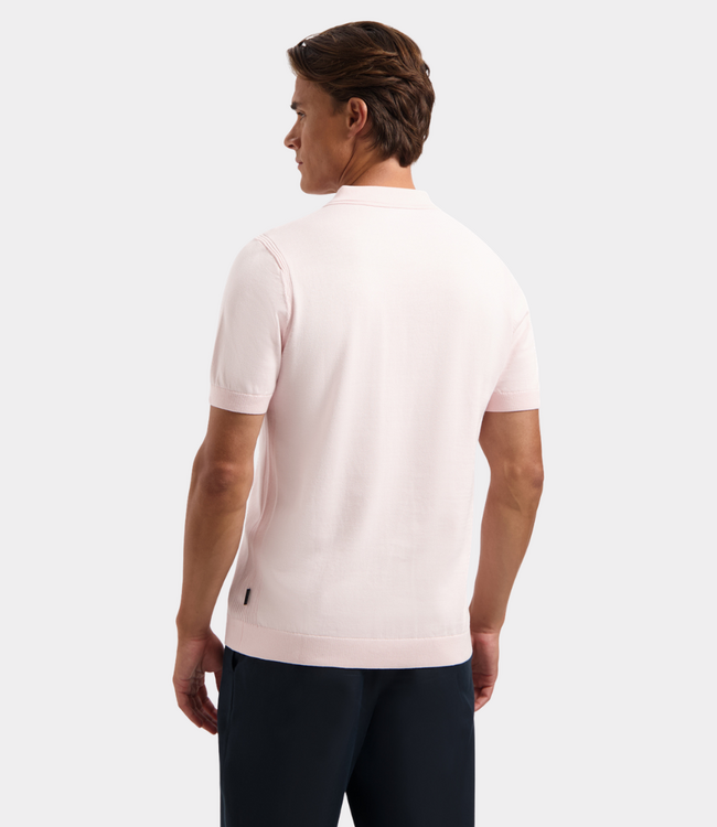 Saint Steve Men’s pink polo shirt – casual polo with a comfortable fit and soft fabric
