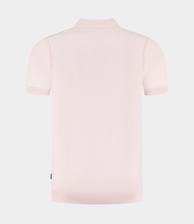 Saint Steve Men’s pink polo shirt – casual polo with a comfortable fit and soft fabric