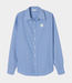 American Vintage Zatybay shirt rayures aqua