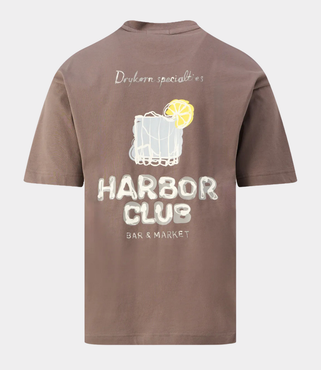 Drykorn Kayro tee ss brown