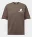 Drykorn Kayro tee ss brown