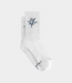 Olaf monogram socks white navy
