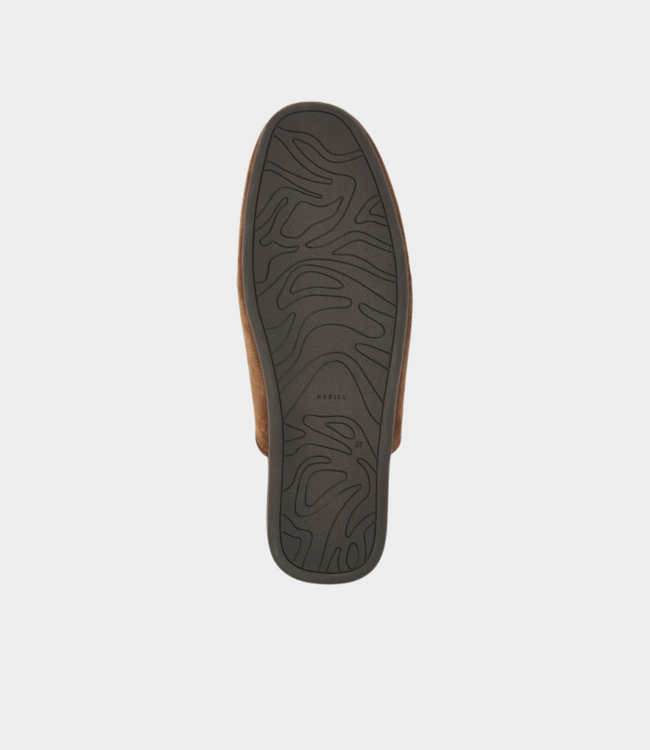 Nubikk Joan Mule Brown Suede women’s loafer in premium suede with lightweight comfort and modern styling