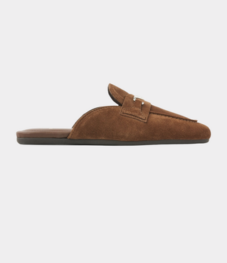 Nubikk Joan mule shoe brown suede