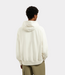 Olaf signature boxy hoodie offwhite