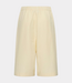 Karen By Simonsen Kbfalka shorts egret – lightweight women's shorts with comfortable fit and minimalist design