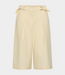 Karen By Simonsen Kbfalka shorts egret – lightweight women's shorts with comfortable fit and minimalist design
