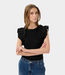 Karen By Simonsen Odakb tank meteorite – comfortable women's tank top with minimalist design and fitted silhouette
