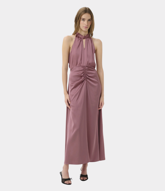 Karen By Simonsen Kbfiluca Olga long dress nostalgia rose – elegant women's maxi dress with feminine fit and lightweight feel