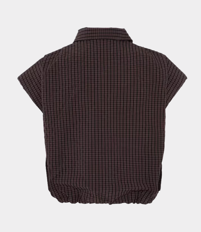 Karen By Simonsen Kbedith shirt edith check – stylish women's shirt with checked pattern and comfortable fit