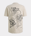 Cast Iron R neck tee s/s regular fit silver birch – comfortabel heren T-shirt met regular fit en moderne minimalistische uitstraling