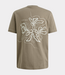 Cast Iron R neck tee s/s regular fit vetiver – comfortabel heren T-shirt met regular fit en moderne minimalistische uitstraling