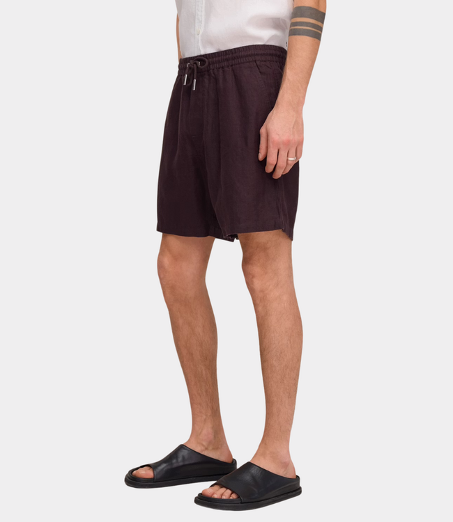 NN.07 Gregor shorts dusky port – comfortabele heren short met moderne pasvorm en stijlvolle zomerse uitstraling