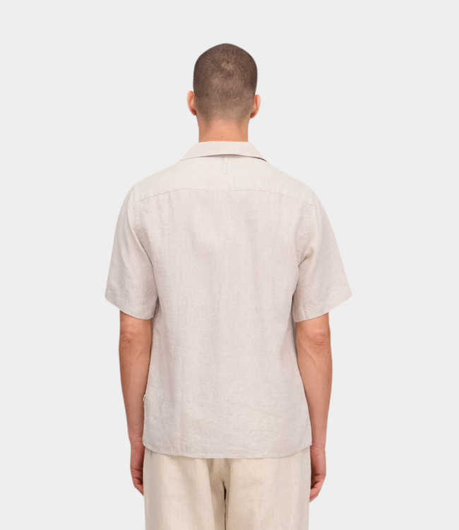 NN.07 Julio ss shirt oat – lightweight men’s short sleeve shirt with a modern summer look