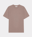 NN.07 Nat ss logo tee clay mirage – comfortabel heren T-shirt met logo detail en moderne casual pasvorm