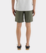 Butcher of Blue Loner linen short dk. granite green – luchtige heren short van linnen met comfortabele pasvorm en moderne zomerse uitstraling