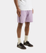 Butcher of Blue Naul art sweat short lt. violet purple – comfortabele heren sweatshort met artistieke uitstraling en moderne casual pasvorm