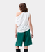 Catwalk Junkie Asymetric strap top off white – moderne dames top met asymmetrische bandjes en minimalistische aangesloten pasvorm