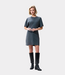 Catwalk Junkie T-shirt dress dark grey – comfortable women’s dress with oversized T-shirt fit and minimalist casual design