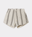 10Days Easy shorts stripes soft white melee – comfortable women’s shorts with striped design and relaxed casual fit