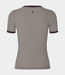Samsoe Samsoe Salinas T-shirt mulch st. – comfortabel dames T-shirt met gestreept design en moderne casual pasvorm