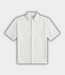 Law of the Sea Siren ajour knitted resort shirt off-white – luchtig heren overhemd met ajour knit structuur en moderne resort pasvorm