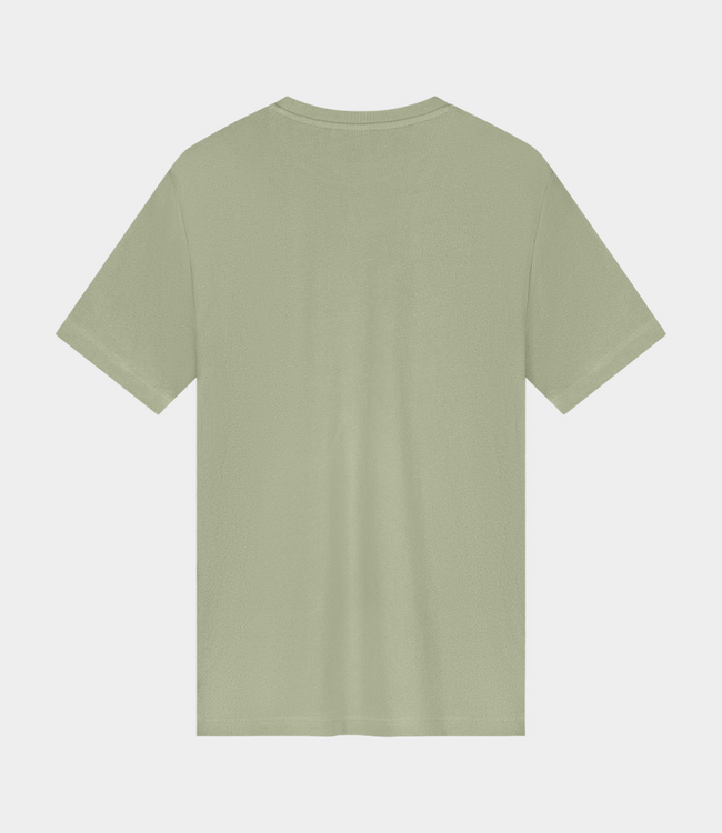 Law of the Sea Notos terry tee tea – comfortabel heren T-shirt van zachte badstof met moderne casual pasvorm