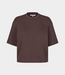 MbyM Zivana-M Hope top warm brown – stylish women’s top with fitted silhouette and minimalist modern design