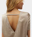 MbyM Quill Nivara top sand grey – stijlvolle dames top met aangesloten pasvorm en moderne minimalistische uitstraling