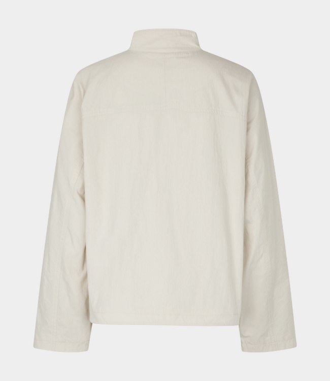 MbyM Ralfar-M Melic blouse sugar – luchtige dames blouse met minimalistische uitstraling en moderne relaxed fit