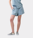 Catwalk Junkie Pull on denim shorts light blue – comfortabele dames denim short met moderne relaxed fit en casual zomeruitstraling