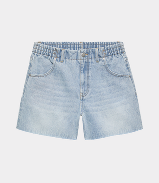 Catwalk Junkie denim shorts with elastic waistband blue
