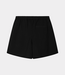 10Days Wide shorts linen black – luchtige dames linnen short met wijde pasvorm en moderne minimalistische uitstraling