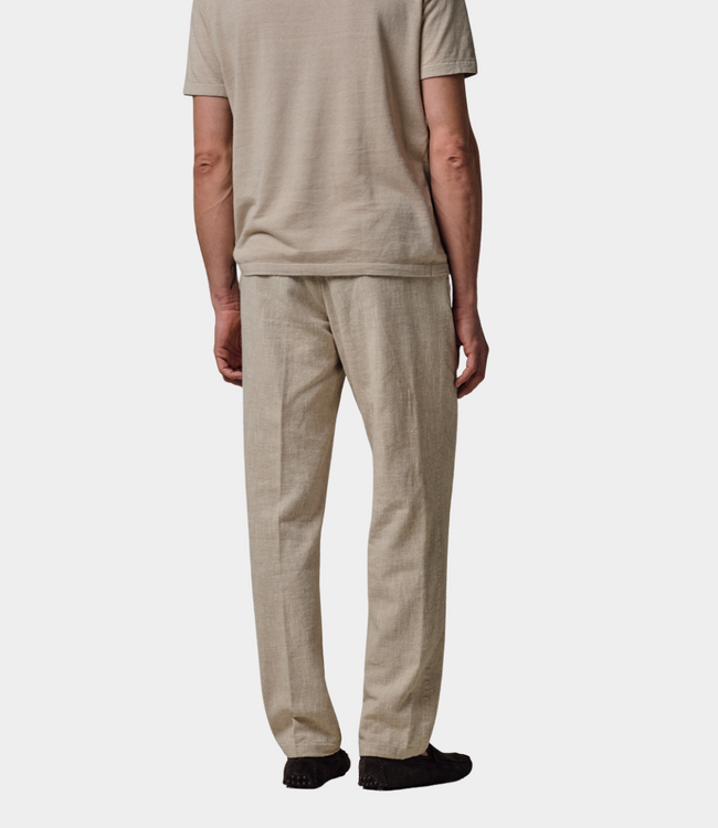 Profuomo trouser sprtcrd lf raw beige