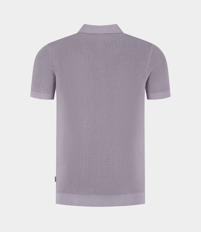Saint Steve Saint Steve Sietse s polo washed purple 221161-80025