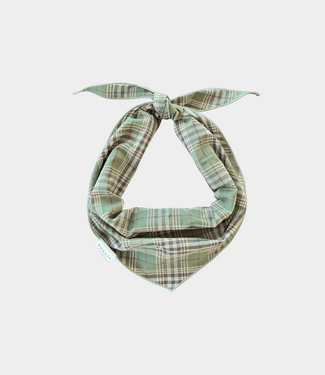 Bonnie Studios Plaid Scarf green