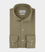 Profuomo Shirt cutaway sf m.green – stylish men’s shirt with cutaway collar and modern comfortable fit