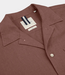Profuomo Shirt camp rlx ss red clay – lightweight men’s shirt with camp collar and modern relaxed fit