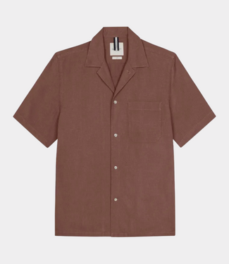 Profuomo shirt  camp rlx ss red clay