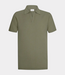 Profuomo Polo open collar ss m green – stijlvolle heren polo met open kraag en moderne comfortabele pasvorm