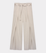 Club L'avenir Maple'CL pant sand melee – comfortabele dames broek met moderne relaxed fit en minimalistische uitstraling