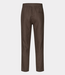 Samsoe Samsoe Sajabari X trousers turkish coffee – stijlvolle heren broek van linnen met relaxed fit en moderne minimalistische uitstraling