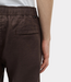 Samsoe Samsoe Sajabari X trousers turkish coffee – stijlvolle heren broek van linnen met relaxed fit en moderne minimalistische uitstraling