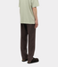 Samsoe Samsoe Sajabari X trousers turkish coffee – stijlvolle heren broek van linnen met relaxed fit en moderne minimalistische uitstraling